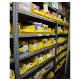 Contents of the shelving unit, smoke detectors,