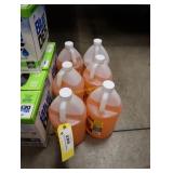 Lot of 6 gallons or RAIN X washer fluid