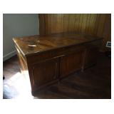 Wooden executive desk