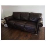 Leather couch