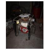 Gas powered pump