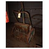 Antique welding cart