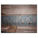 Lot of 10 pallet rack uprights
