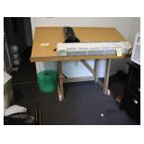 Custom built drafting table