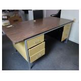 Metal desk