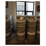 15.5 gallon beer kegs, 1/2 bbl Sankey valve
