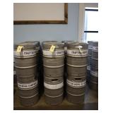 15.5 gallon beer kegs, 1/2 bbl Sankey valve