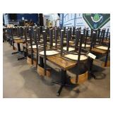 Dining table, 30 inch x 72 inch wooden butcher