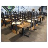Dining table, 30 inch x 72 inch wooden butcher