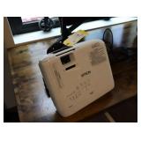 Epson model H980A digital projector with mounting
