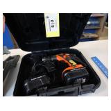 Black & Decker 14.4 volt cordless drill, charger,