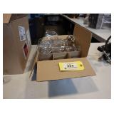 Mixed case of wine glasses
