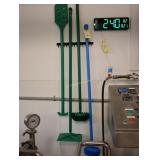 Tank cleaning brushes and paddles