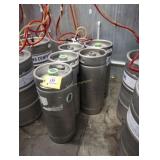 5 gallon beer kegs, Sankey valve