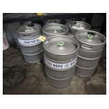 15.5 gallon beer kegs, 1/2 bbl Sankey valve (in