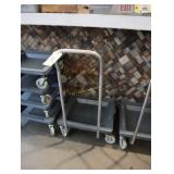 Portable tray cart