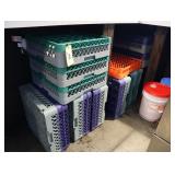 Lot of 16 assorted dishwasher trays