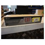 Commercial Electric Exit sign