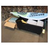 Assorted Crafted Hope signage, coasters,