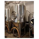Brew Bev FV-10BBL fermenter jacketed & insulated