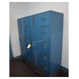 Storage locker setups