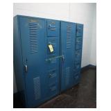 Storage locker setups