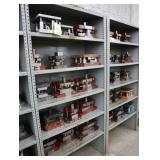 Lot of die sets, not including shelving