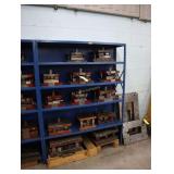 Lot of die sets, not including shelving