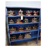 Lot of die sets, not including shelving