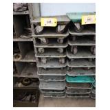 Stock bin dollies