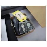 Assorted lot of magnifier loupes