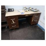 Vintage metal desk