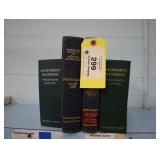Assorted machinist handbooks