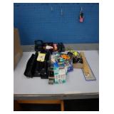 Office supply lot, hole punches, staplers, etc