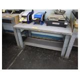Metal bench 4 ft low