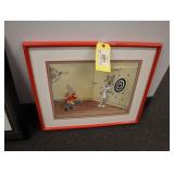 Artwork, Yosemite Sam & Bugs, original hand