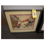 Artwork, Yosemite Sam & Daffy, DRAW, original