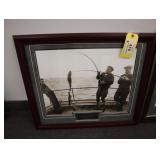 Artwork, Gone Fishing, Babe Ruth, Lou Gehrig