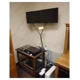 Security system with switches, monitors and
