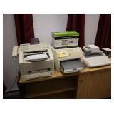 Lot of fax machine, HP printer, Brother