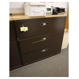 3 drawer lateral file cabinet with laminate top