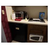 Oster toaster, microwave, electric tea pot