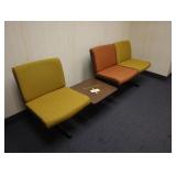 MidCentury three seats with center table