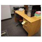 Small desk and chair