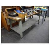 Butcher block 6 ft toolmaker bench