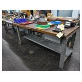 Butcher block 6 ft toolmaker bench
