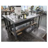 Lot of 2 hand operated winding machines with