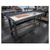 Metal bench 6 ft