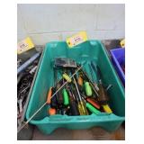 Lot of assorted screw drivers