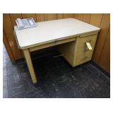 Vintage metal desk